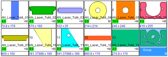 Manual nesting - grouping 人工嵌套-分组